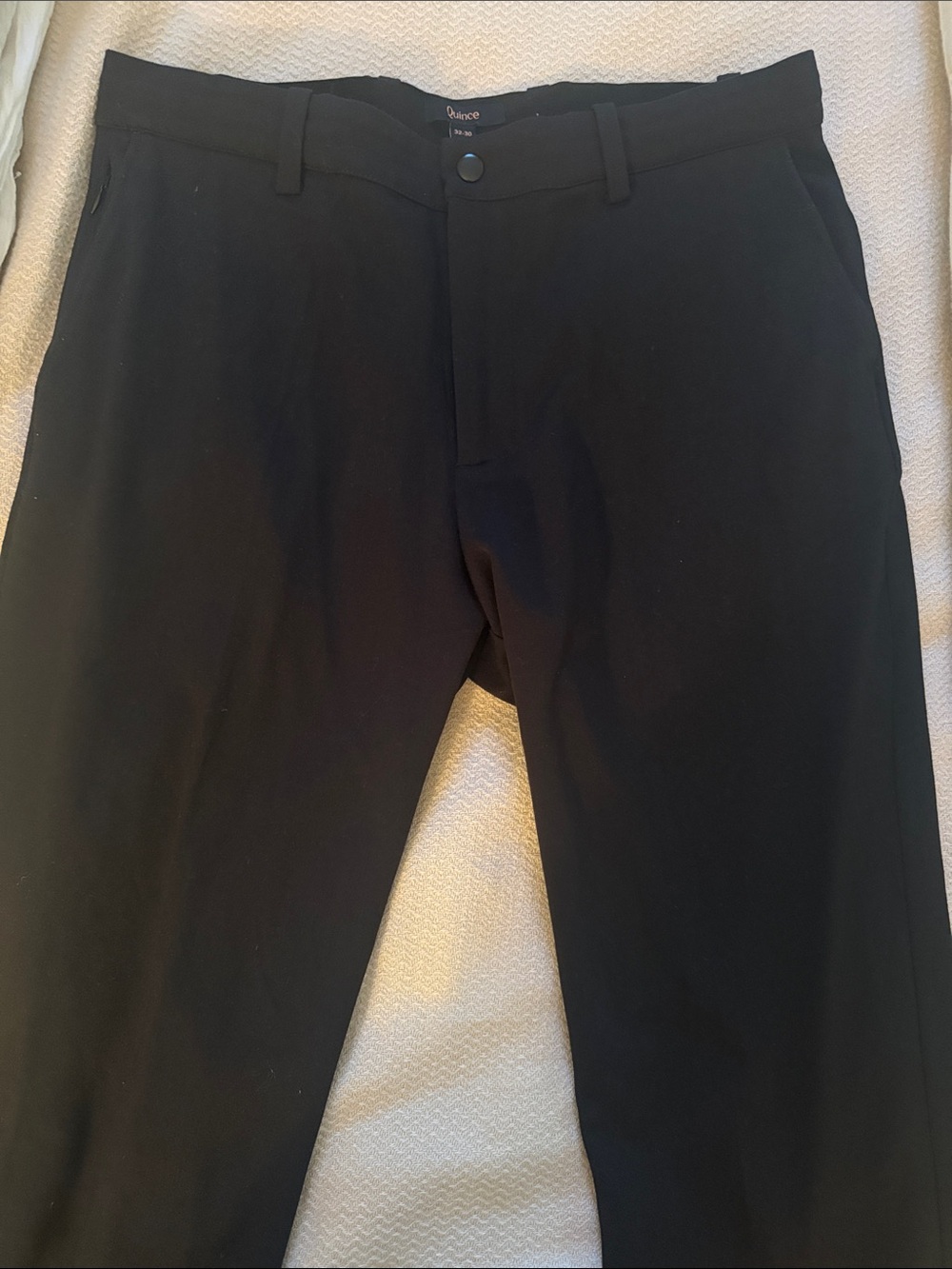 Quince Black Men's Dress Pants - Classic Straight Cut